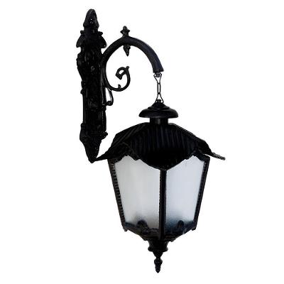 Luminária Jardim Portugal com Braço Externa e Interna Alumínio 71cm Prata Luminárias N. Sra. da Guia