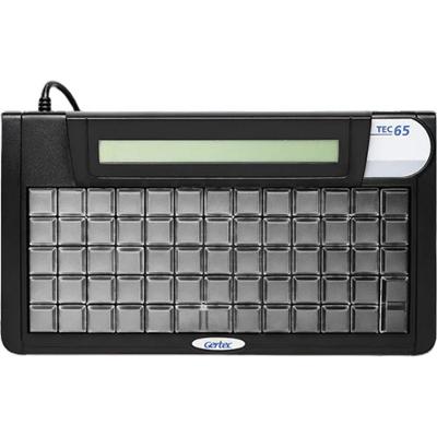 Teclado Programavel para PDV TEC65-E 00410756 65 Teclas USB Preto Gertec