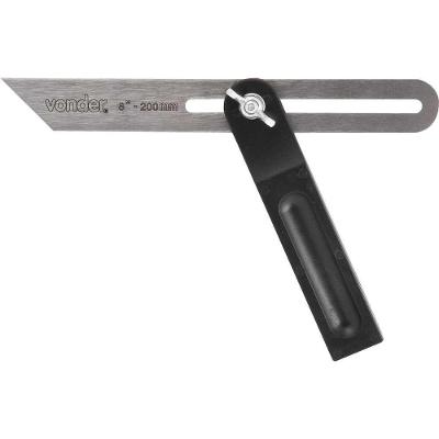 Suta com Cabo Plástico 8 para Copiar e Transferir Ângulos Uso Profissional e DIY Vonder