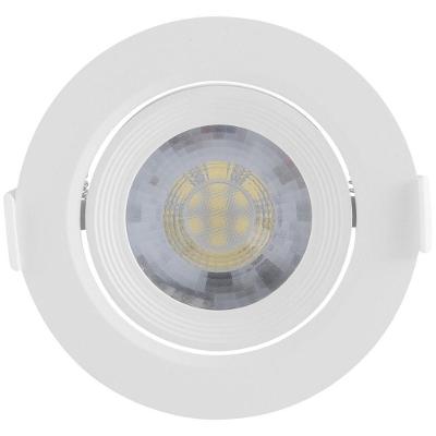 Spot LED Redondo 5W 6500K Luz Fria para Ambientes de Trabalho Branco Tramontina