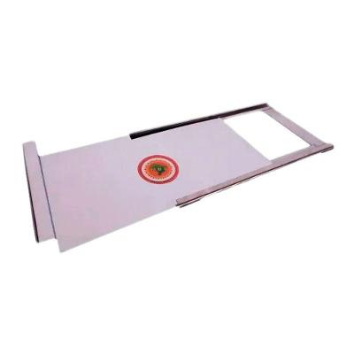 Registro para Fogão a Lenha 124-BS Regulador de Fumaça Chapa de Inox 0,15mm Inox Brassol