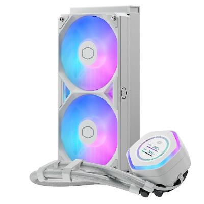 Water Cooler Masterliquid Atmos II LCD 240 ARGB Branco MLX-D24M-A25SZ-LW Cooler Master