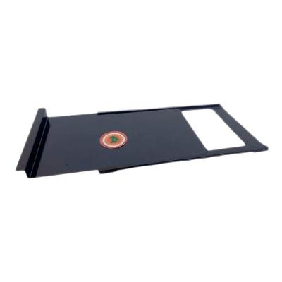 Registro para Fogao a Lenha 122-BS Controle de Fumaca Chapa Galvanizada 0,20mm Cinza Brassol