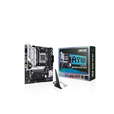 Placa Mae B650M-AYW WIFI DDR5 AM5 Ryzen 7000 8000 9000 M2 Pcie 5.0 Asus