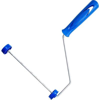 Suporte para Rolo de Pintura 23cm 1301-230 Aco Galvanizado Cabo Plastico Azul Tigre