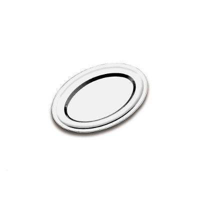 Travessa Rasa Buena para Mesa em Aco Inox Acabamento em Brilho Prata Tramontina
