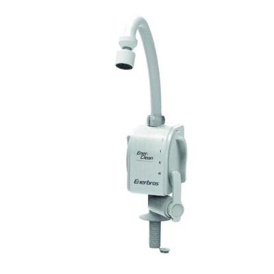 Torneira Elétrica Bancada 110V 4800W Plástico ABS Brilhante Branco Enerbras