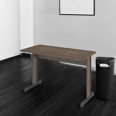 Escrivaninha Home Office Valência em MDF-MDP 150cm Cinza Mobiliar Home Shop