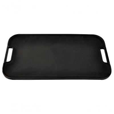 Chapa Bifeteira Ferro Dupla Face 26x1,5x48cm Cozinha Saudavel Economia de Energia Santana