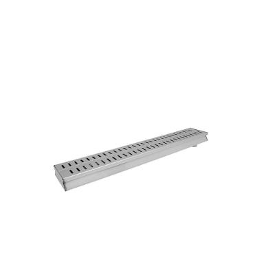 Ralo Linear para Piso 800x175mm Aco Inox AISI 304 com Acabamento Escovado Tramontina