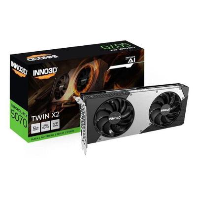 Placa de Video Geforce RTX 5070 Twin X2 12GB GDDR7 Ray Tracing 4a Geracao Inno3d