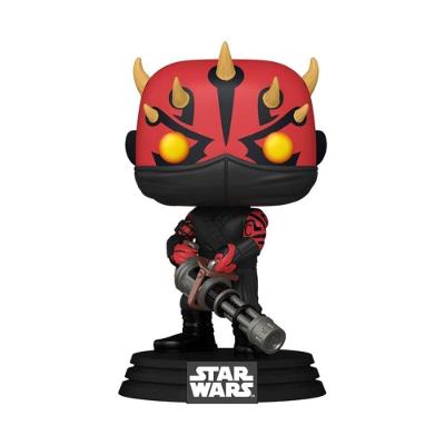 Boneco Colecionavel Darth Maul Icarus #830 Star Wars Vinil Cabeca Oscilante Funko Pop!