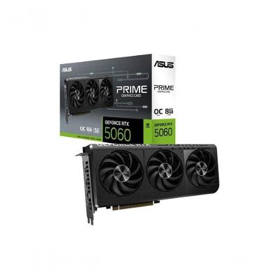 Placa de Video Prime Geforce RTX 5060 OC 8GB GDDR7 128 Bits para Jogos Asus