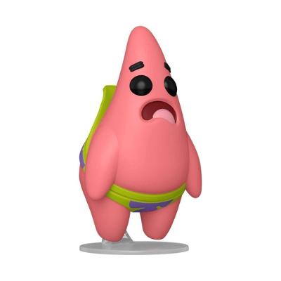 Boneco Colecionavel Cuecao do Patrick #2143 Bob Esponja Rosa Vinil Oficial Funko Pop!