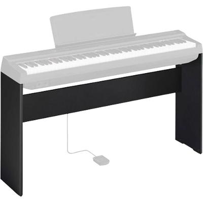 Estante para Piano Digital L125B P125 PT Suporte Fixo em Madeira Preto D-Link