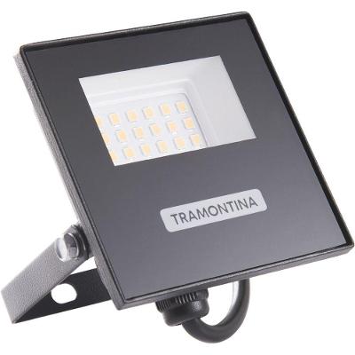 Refletor de LED 20W T20 3000K IP65 para Areas Externas Luz Amarela Tramontina