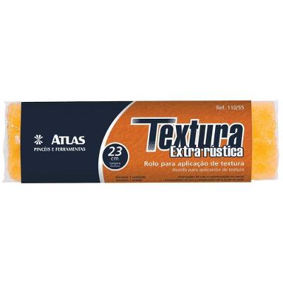 Rolo para Textura Extra Rustica 23cm 110-55 para Acabamento em Paredes Atlas