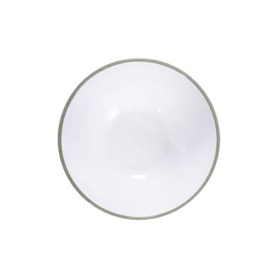 Bowl Jeri Verde para Servir em Porcelana Resistente para Mesa Tramontina