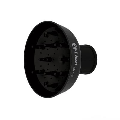 Difusor para Secador Lion Universal Cachos e Menos Frizz Preto Lion do Brasil