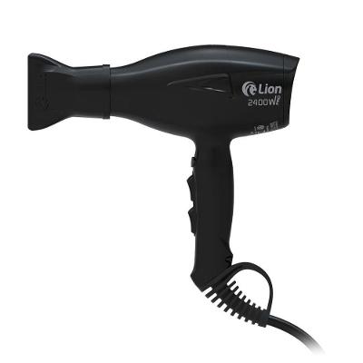 Secador de Cabelo Lion Pro 2400W Tourmaline 5 Temperaturas Preto 220V