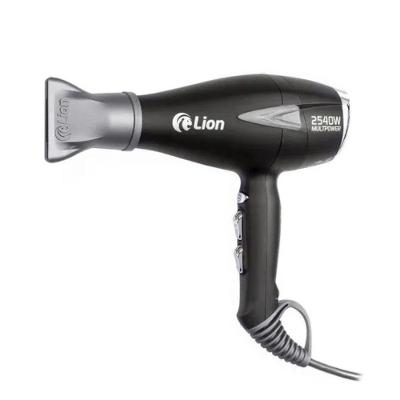 Secador de Cabelo Lion Multipower 2540W Iônico 6 Temp Preto Fosco 110V