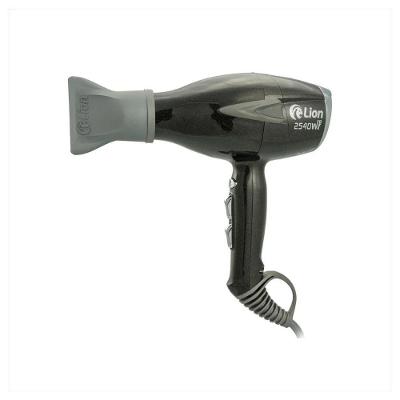 Secador de Cabelo Lion Pro 2540W Iônico Turmalina 5 Temp Preto 220V