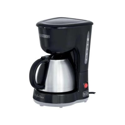 Cafeteira Elétrica Black + Decker CM15 Inox 15 Xícaras Preto 600W 220V