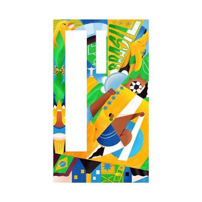 Ímã Personalizado Cervejeira 82L WCS2026 Frost Free Reutilizável Amarelo Midea