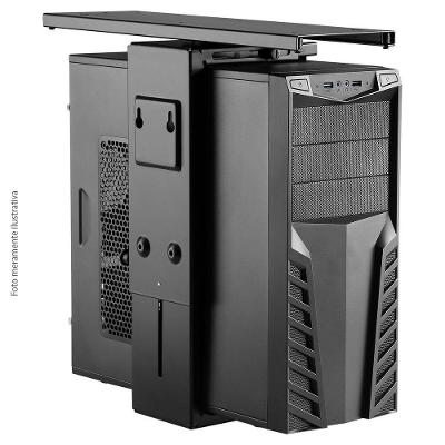 Suporte Gabinete Cpu Suspenso Ajustável Plmsc03