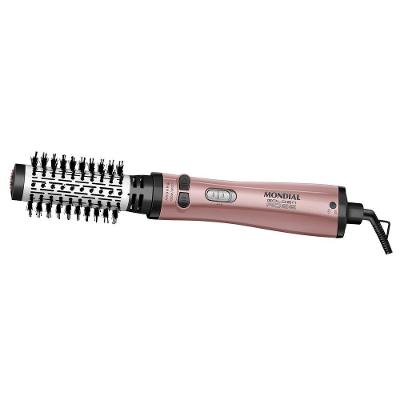 Escova Rotativa Mondial Golden Rose 1300W Iônica Rosê ERB-12-GR Bivolt