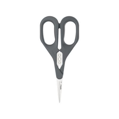 Tesoura de Ervas Zyliss Aço Inox Removedor de Talos Cozinha Cinza