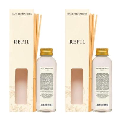 Kit 2 Refis de Difusor de Perfume 250ML Tênue com Varetas Dani Fernandes