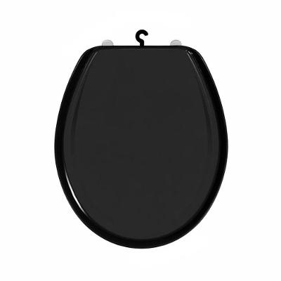 Assento Sanitário Duratti Oval Polipropileno Convencional Preto Lorenzetti