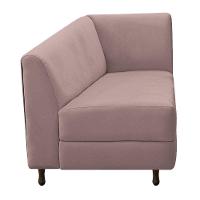 Diva Recamier Heitor 140Cm Lado Esquerdo Linho - Amarena Móveis Rosê - 5