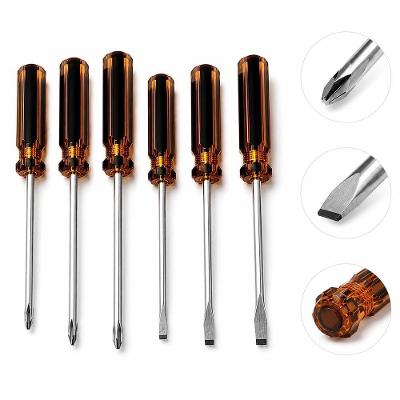 Jogo de Chaves de Fenda Philips Kit 6 Peças com Suporte para Reparos Profissional Yeet