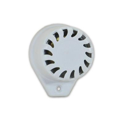 Sirene Piezoelétrica Padrão 110dB para Alarme e Cerca Cinza Hombrus