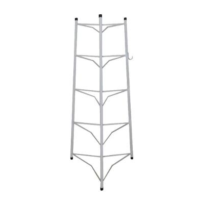 Tripé Porta Panelas Estrela Aço Carbono 5 Compartimentos 82cm Cozinha Branco