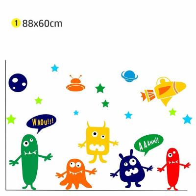 Adesivo de Parede Vida no Espaço 88x60cm Quarto Infantil Removível