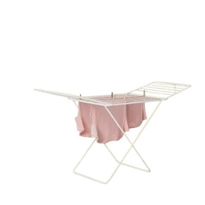Varal de Chao Buenos Aires para Roupas em Aco Retratil 8kg Branco Maxeb