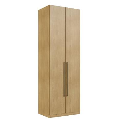 Guarda Roupa Modulado Infinity Modulo 2 Portas 2 Cab. Savana Giratoria MDF Genialflex Móveis