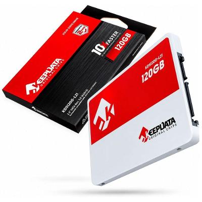 SSD 2,5 SATA III 120GB KDS120G-L21 Rapido para Notebook e Desktop Vermelho e Prata Keepdata