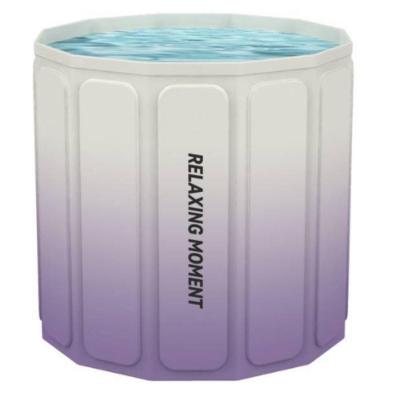 Banheira Dobrável de PVC Banho Relaxante 200L Branca Top Rio Comercial