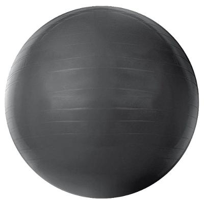 Bola de Ginastica para Pilates 65cm com Bomba de Ar Antiestouro Cinza Acte Sports
