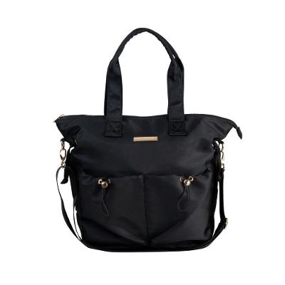 Bolsa Imaginarium Comfort Poliéster 16cm X 44cm X 37cm Preto e Dourado