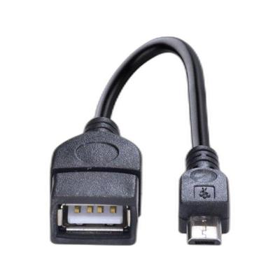 Adaptador USB OTG UFMU-OTG para Micro USB Perifericos Android 15cm Preto Vinik