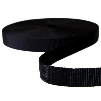 Fita Tubular 19mm Poliéster Sideup Alta Resistência Preta