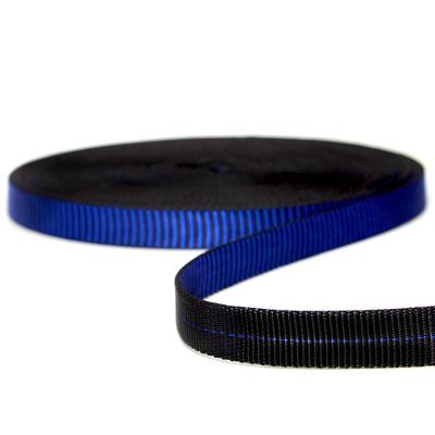 Fita Tubular 19mm Sideup Alta Resistência Azul Com Preto