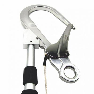Vara De Manobra Sideup Telescópica 6 M Com Gancho 110mm, Mosquetão Oval E Corda 12mm