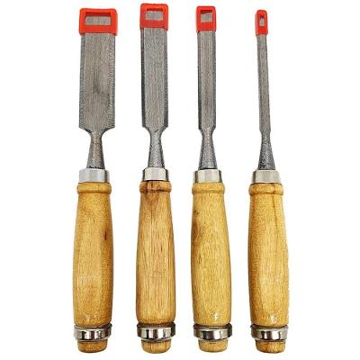 Kit Formão 4 Peças para Entalhar Madeira Artesão Profissional Multicoisa da Paju