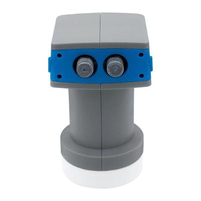 LNBF Universal Duplo Aquário DHT-02 para Antena Offset Banda KU 2 Saídas 1.0dB